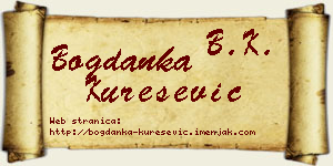Bogdanka Kurešević vizit kartica